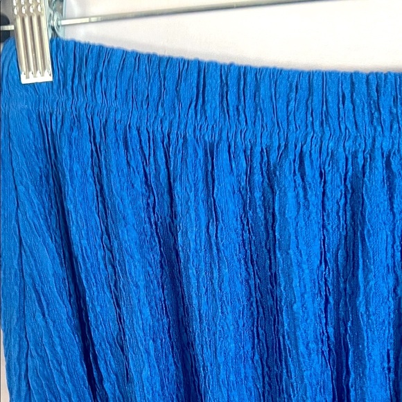 Elegant Blue Strapless Jumpsuit Plus Size 3X - Picture 12 of 12